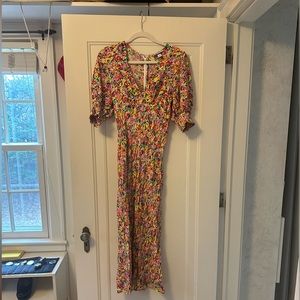 Rixo Floral Dress Size S